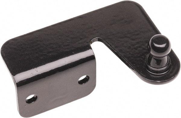 Associated Spring Raymond - 69.86mm Black Powdercoat Mounting Bracket - For Hydraulic Dampers & Gas Springs - Exact Tool & Supply