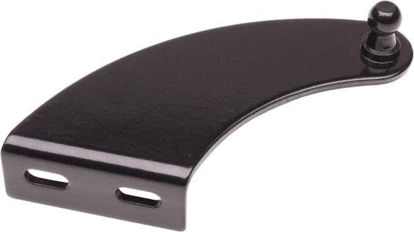 Associated Spring Raymond - 50.8mm Black Powdercoat Mounting Bracket - For Hydraulic Dampers & Gas Springs - Exact Tool & Supply