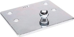 Associated Spring Raymond - 3-1/2" Zinc Plated Mounting Bracket - For Hydraulic Dampers & Gas Springs - Exact Tool & Supply