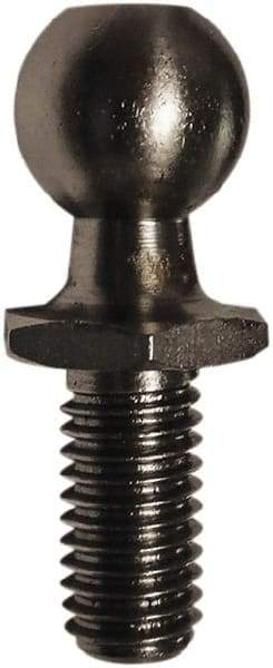 Associated Spring Raymond - 1.2" High Yellow Zinc Ball Stud - For Hydraulic Dampers & Gas Springs - Exact Tool & Supply