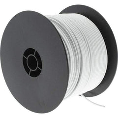 EastPenn - 16 AWG, 500' OAL, Hook Up Wire - White Polyethylene Jacket - Exact Tool & Supply