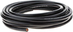 EastPenn - 1/0 Gauge Top Post Cable - Black, 25" Long - Exact Tool & Supply