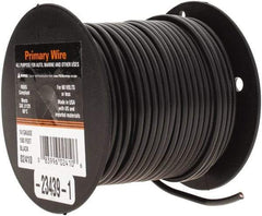 EastPenn - 14 AWG Automotive Plastic Insulated, Single Conductor Wire - 100' Long, Black - Exact Tool & Supply