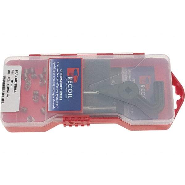 Recoil - Thread Repair Kits Insert Thread Size (mm): M6x1.00 Kit Type: Thread Repair Kit - Exact Tool & Supply