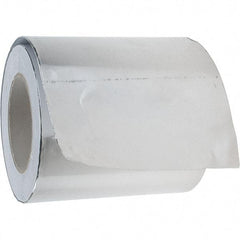 Value Collection - 6" x 50 Yds Foil Tape - 3 mil, Aluminum Backing - Exact Tool & Supply