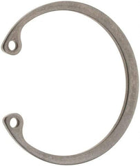 Made in USA - 1-3/8" Nominal, 0.05" Thick, Stainless Steel Snap Internal Retaining Ring - 0.056" Groove Width, 0.043" Groove Depth, 1.461" Groove Diam - Exact Tool & Supply