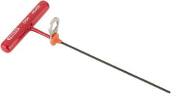 Proto - 5/64" Hex, Tethered T-Handle Cushion Grip, Hex Key - 6" OAL, Alloy Steel, Inch System of Measurement - Exact Tool & Supply