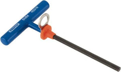 Proto - 6mm Hex, Tethered T-Handle Cushion Grip, Hex Key - 6" OAL, Alloy Steel, Metric System of Measurement - Exact Tool & Supply