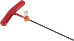 Proto - 3/32" Hex, Tethered T-Handle Cushion Grip, Hex Key - 6" OAL, Alloy Steel, Inch System of Measurement - Exact Tool & Supply