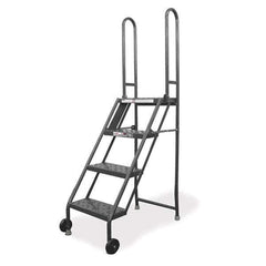 TRI-ARC - Rolling & Wall Mounted Ladders & Platforms Type: Stand Style: Step Stand - Exact Tool & Supply
