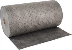 Brady SPC Sorbents - 35 Gal Capacity per Package, Universal Roll - 150' Long x 30" Wide, Gray, Polypropylene - Exact Tool & Supply