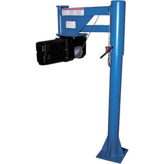 Vestil - 400 Lb Limit Worm Gear Hand Winch - 46.06" Overall Height - Exact Tool & Supply