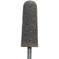 ‎1″ × 2-3/4″ 1/4″ Spindle NorZon Mounted Point A3 24 Grit Zirconia Alumina - Exact Tool & Supply