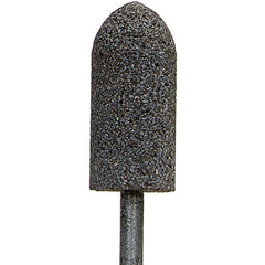 7/8″ × 2″ 1/4″ Spindle NorZon Mounted Point A11 24 Grit Zirconia Alumina - Exact Tool & Supply