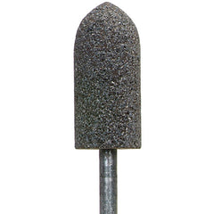 7/8″ × 2″ 1/4″ Spindle Charger Mounted Point A11 30 Grit Zirconia Alumina/Aluminum Oxide - Exact Tool & Supply