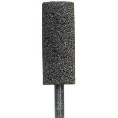 3/4″ × 2″ 1/4″ Spindle NorZon Mounted Point W208 24 Grit Zirconia Alumina - Exact Tool & Supply