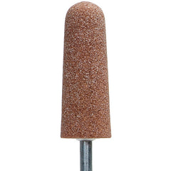 ‎1″ × 2-3/4″ 1/4″ Spindle Gemini Mounted Point A3 60 Grit Aluminum Oxide - Exact Tool & Supply
