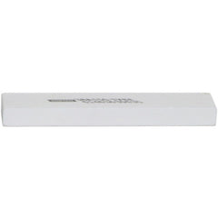3/8″ × 3/4″ × 4″ Dressing Stick White Aluminum Oxide Vitrified Bond 38A150 IVBE - Exact Tool & Supply