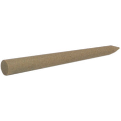 5/16″ × 3″ India File Round Pointed 240 Grit - Exact Tool & Supply