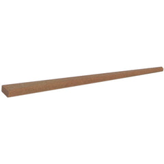 3/16″ × 1/16″ × 3/8″ × 1/8″ × 4″ India File Silversmith Rectangular 240 Grit - Exact Tool & Supply