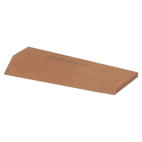 7/16″ × 3/16″ × 1″ × 4″ India Slip Round Edge 320 Grit Aluminum Oxide - Exact Tool & Supply