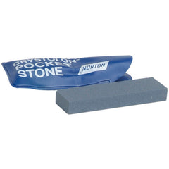 3/8″ × 7/8″ × 3″ Crystolon Pocket Stone Rectangular Fine Grit - Exact Tool & Supply