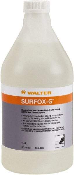 WALTER Surface Technologies - 51 Ounce, TIG Welder PH Neutral Formula - For Use with Surfox 104 or 204 - Exact Tool & Supply