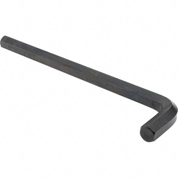 Value Collection - 5/8" Hex, Long Arm, Hex Key - 9-21/32" OAL, Alloy Steel, Inch System of Measurement - Exact Tool & Supply