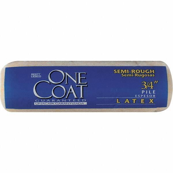 Krylon - 3/4" Nap, 9" Wide Paint Roller Cover - Semi-Smooth Texture, Polyester & Knitted - Exact Tool & Supply