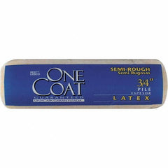 Krylon - 3/4" Nap, 9" Wide Paint Roller Cover - Semi-Smooth Texture, Polyester & Knitted - Exact Tool & Supply
