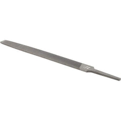 Value Collection - 8" Long, Bastard Cut, Mill American-Pattern File - Single Cut, 9/64" Overall Thickness - Exact Tool & Supply