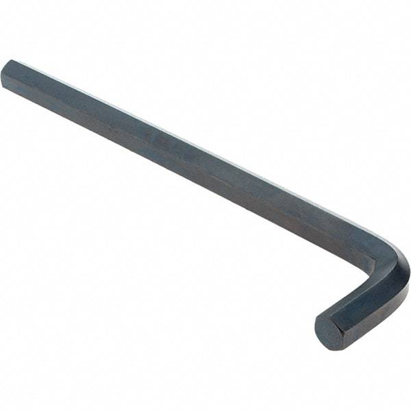 Value Collection - 1/2" Hex, Long Arm, Hex Key - 8-5/32" OAL, Alloy Steel, Inch System of Measurement - Exact Tool & Supply