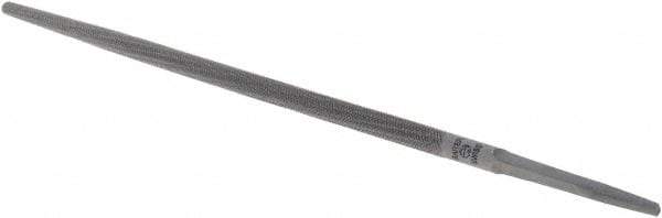 Value Collection - 10" Long, Bastard Cut, Round American-Pattern File - Double Cut - Exact Tool & Supply