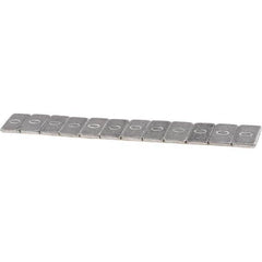 Value Collection - Weight Style P, 0.25 oz, Wheel Weight for All Truck Size Tires - Exact Tool & Supply
