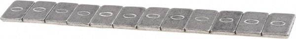 Value Collection - 0.25 oz P Wheel Weight - Steel, For Use with Automotive & Light Trucks - Exact Tool & Supply