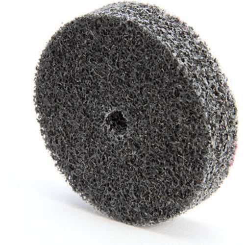 Scotch-Brite EXL Unitized Wheel XL-UW 2S Fine 2″ × 1/2″ × 1/4″ - Exact Tool & Supply