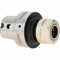 Iscar - 1mm to 13mm Capacity, 55mm Projection, Modular Connection, ER20 Collet Chuck - 0.0001" TIR, Through-Spindle - Exact Tool & Supply