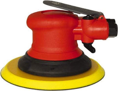Universal Tool - 12,000 OPM, 14 CFM Air Consumption, 90 psi Air Pressure, Palm Air Orbital Sander - Round Pad, - Exact Tool & Supply