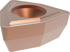 Allied Machine and Engineering - WCMX05T308 Carbide Indexable Drill Insert - AM200 Finish, Trigon, 5/16" Inscribed Circle - Exact Tool & Supply
