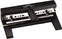 Swingline - Paper Punches Type: 40 Sheet Manual Three Hole Punch Color: Black - Exact Tool & Supply