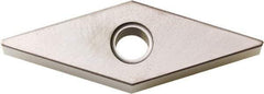 Kyocera - VNGA332 Grade PT600M Ceramic Turning Insert - Al2O3/TiC (Megacoat) Finish, 35° Diamond, 3/8" Inscr Circle, 3/16" Thick, 1/32" Corner Radius - Exact Tool & Supply