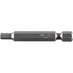Wiha - 0.093" Power Bit - 1/4" Drive, 2" OAL - Exact Tool & Supply