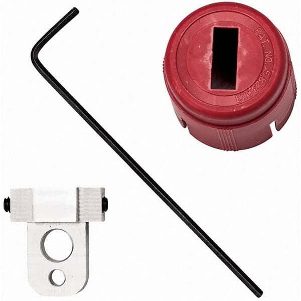 Brady - Pneumatic & Valve Lockouts Type: Pneumatic Hose Lockout Maximum Pipe Diameter (Inch): 1.550 - Exact Tool & Supply