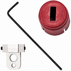Brady - Pneumatic & Valve Lockouts Type: Pneumatic Hose Lockout Maximum Pipe Diameter (Inch): 1.550 - Exact Tool & Supply