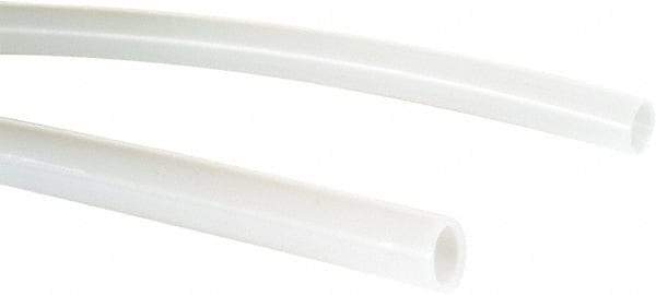 Parker - 3/8" ID x 1/2" OD, 1/16" Wall Thickness, 25' Long, PTFE Tube - Natural, 130 Max psi, -100 to 500°F - Exact Tool & Supply