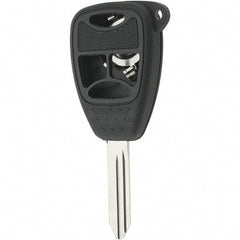 Import - Chrysler Key Blank - Nickel/Plastic - Exact Tool & Supply