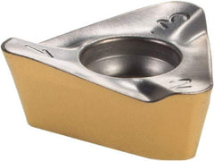 Iscar - HM390 TDKT150516 PDR Grade IC830 Carbide Milling Insert - TiAlN/TiN Finish, 0.2303" Thick, 0.4488" Inscribed Circle, 1.6mm Corner Radius - Exact Tool & Supply