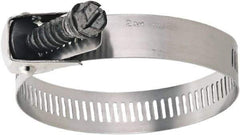 IDEAL TRIDON - SAE Size 188, 2 to 12-1/4" Diam, Stainless Steel Quick Release Worm Drive Clamp - 9/16" Wide, Material Grade 200/410, Series 58 - Exact Tool & Supply