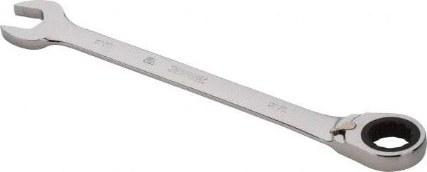 Proto - 32mm 12 Point Combination Wrench - 0° Offset Angle, 16-3/4" OAL, Steel, Chrome Finish - Exact Tool & Supply