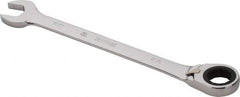 Proto - 32mm 12 Point Combination Wrench - 0° Offset Angle, 16-3/4" OAL, Steel, Chrome Finish - Exact Tool & Supply